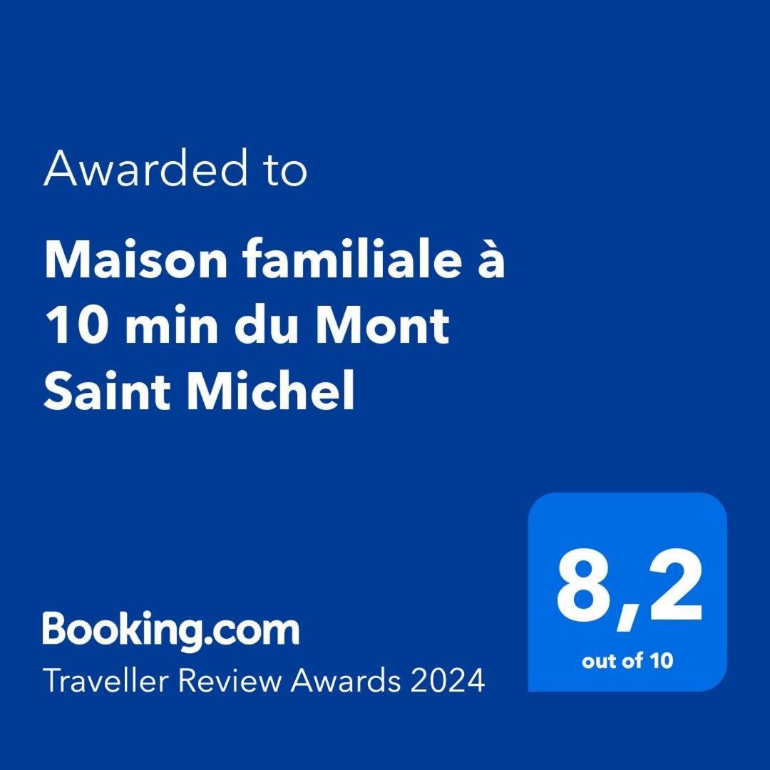 Maison Familiale A 10 Min Du Mont Saint Michel Pontorson Buitenkant foto